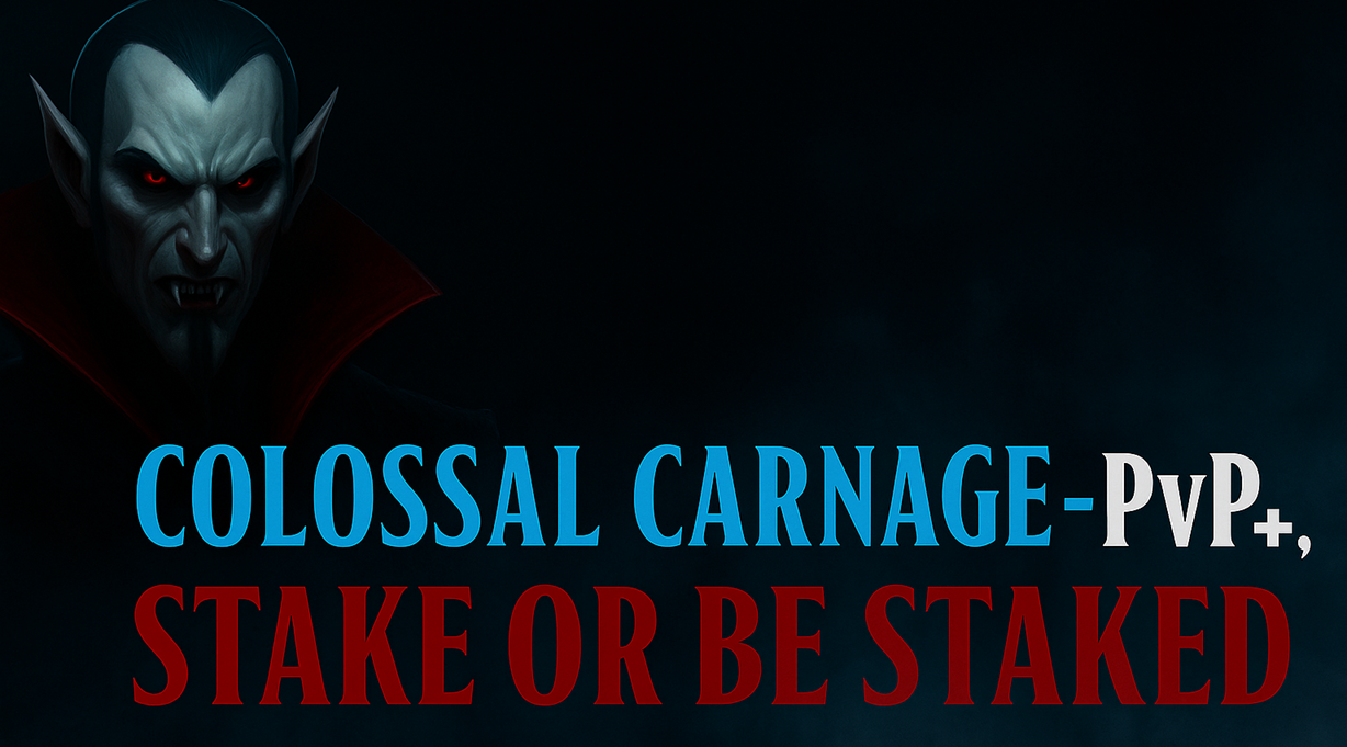 Colossal Carnage - PvP+, Stake or Be Staked Palworld Server